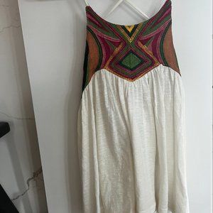 Free People brand new colorful strappy back top